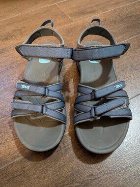 Women's TEVA Tirra Sandals in Blue/Grey- Size 7